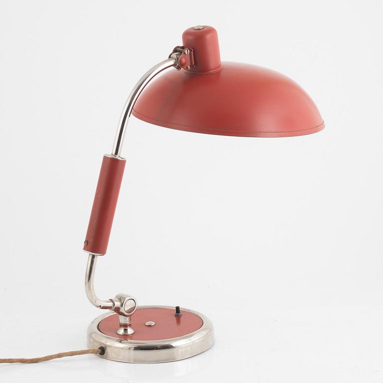 Christian Dell, a table lamp, model 6632, Kaiser Idell, 1930's.