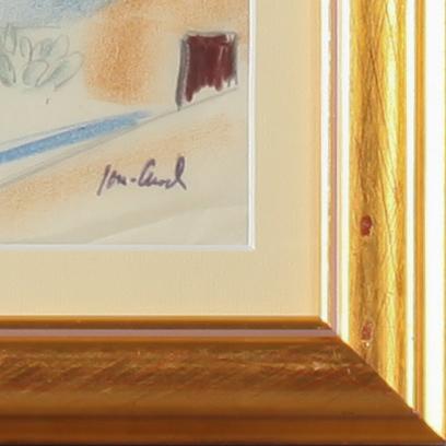 JOHN JON-AND, pastell, stämpelsignerad.