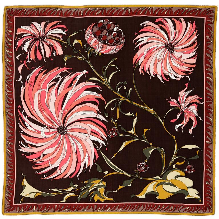 EMILIO PUCCI, scarf.