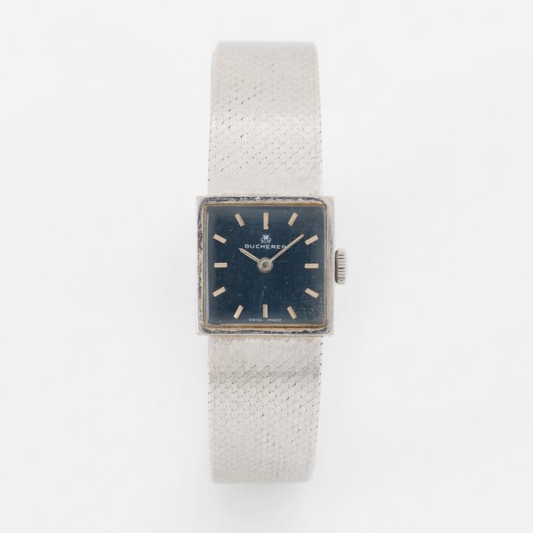 Bucherer, wristwatch, 17 mm.
