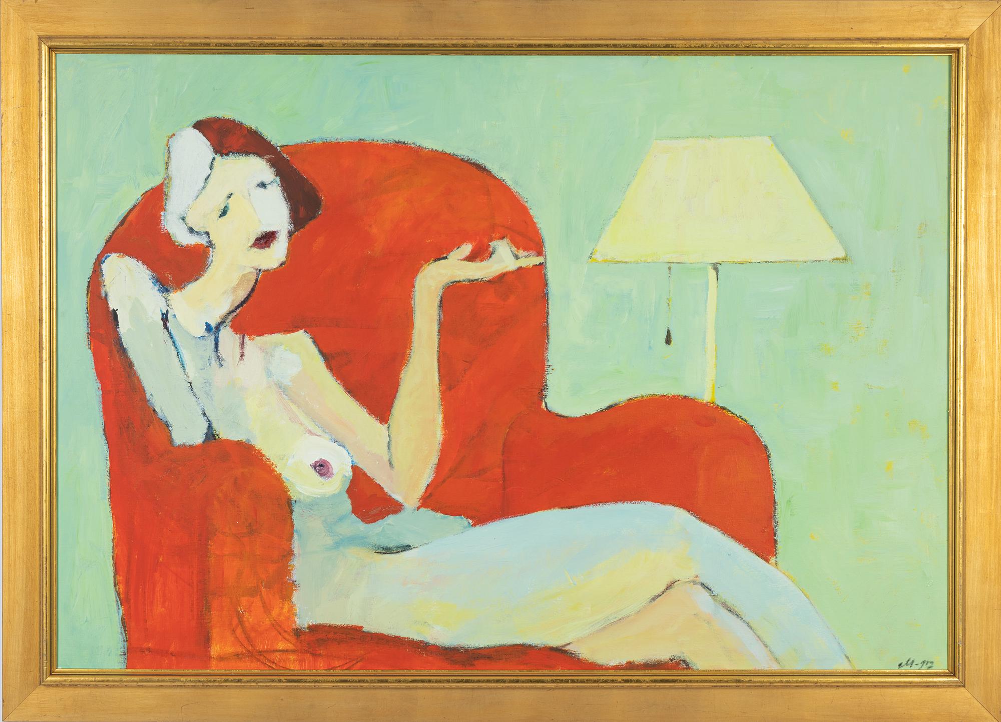 Magnus Dahlbäck, oil on canvas, signed and dated -97.