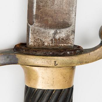 A Russian model 1881 dragoon sabre.