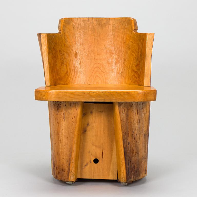 Matti Martikka, Armchair, signed MM 23.8 1985.