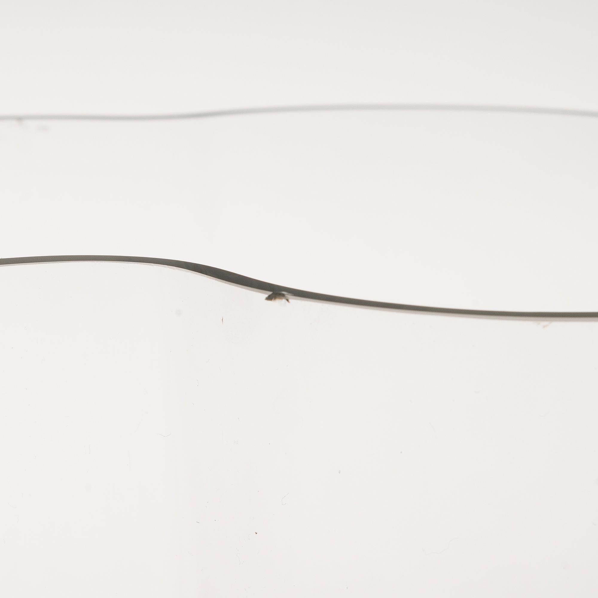 ALVAR AALTO, A glass vase. 'Alvar Aalto 100 years'. iittala 219/1998.