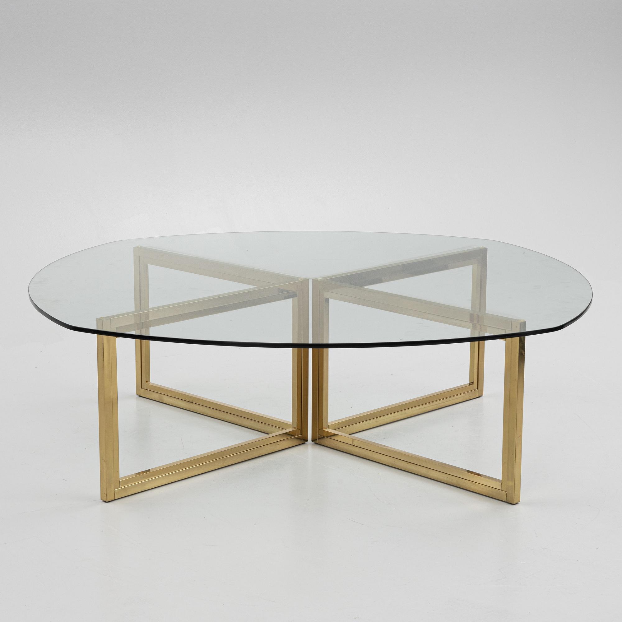 A custom-made coffee table, circa 1990.