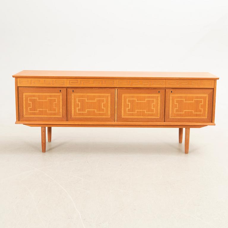 Sideboard, teakfanér. Bröderna Sörheim, Norge 1960-tal.