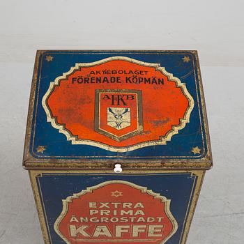 An early 20th Century tin can.