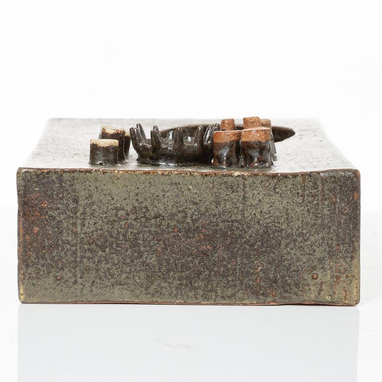 Lisa Larson, unik skulptur, stengods, Gustavsbergs Studio.