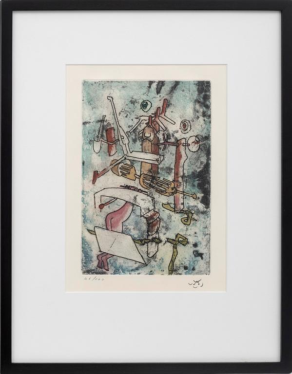 Roberto Matta, Komposition.