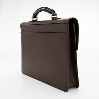 Louis Vuitton, a Taiga leather 'Neo Robusto' briefcase.