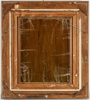 ERIC HALLSTRÖM, olja på pannå, signerad och daterad -24.