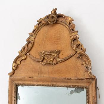 Spegellampetter, ett par, England, 1700-tal.