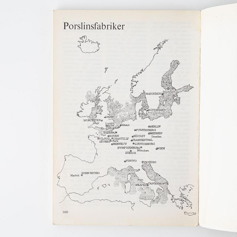 Böcker om svensk keramik. 19 st..