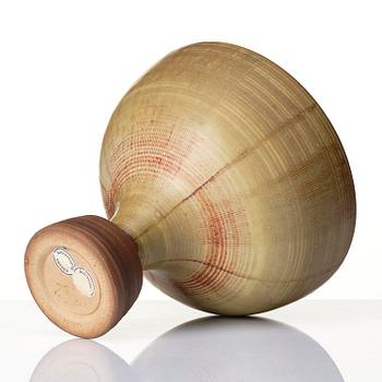 Wilhelm Kåge, a "Farsta spirea" stoneware vase, Gustavsberg Studio 1957.