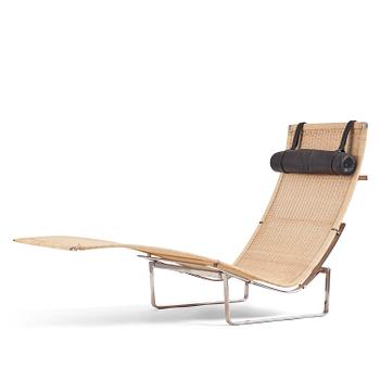 131. Poul Kjaerholm, a "Hammock" lounge chair model "PK24", Fritz Hansen, Denmark, 1999.