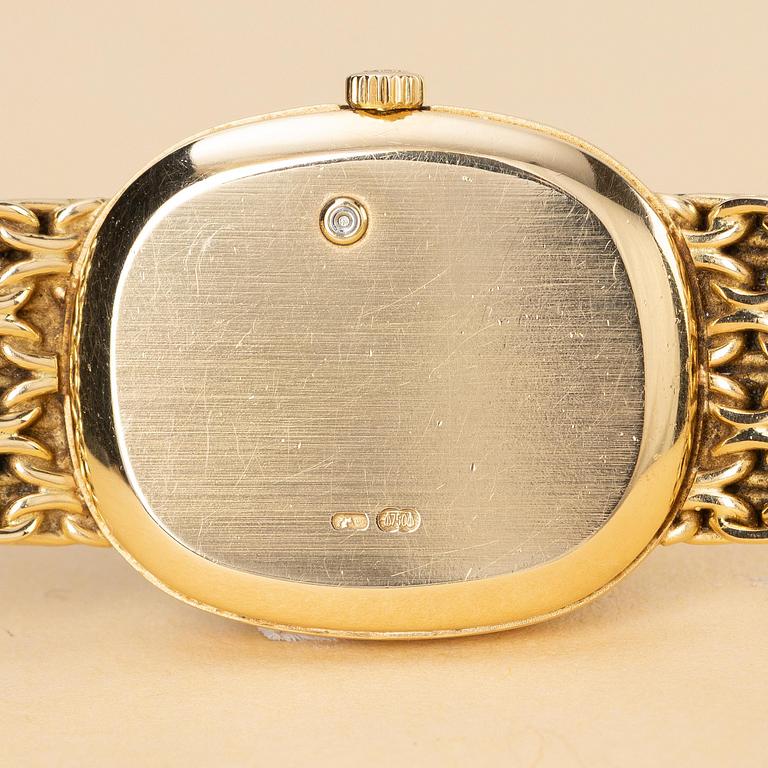 Patek Philippe, Golden Ellipse, “Lobster Bracelet”, ca 1990.
