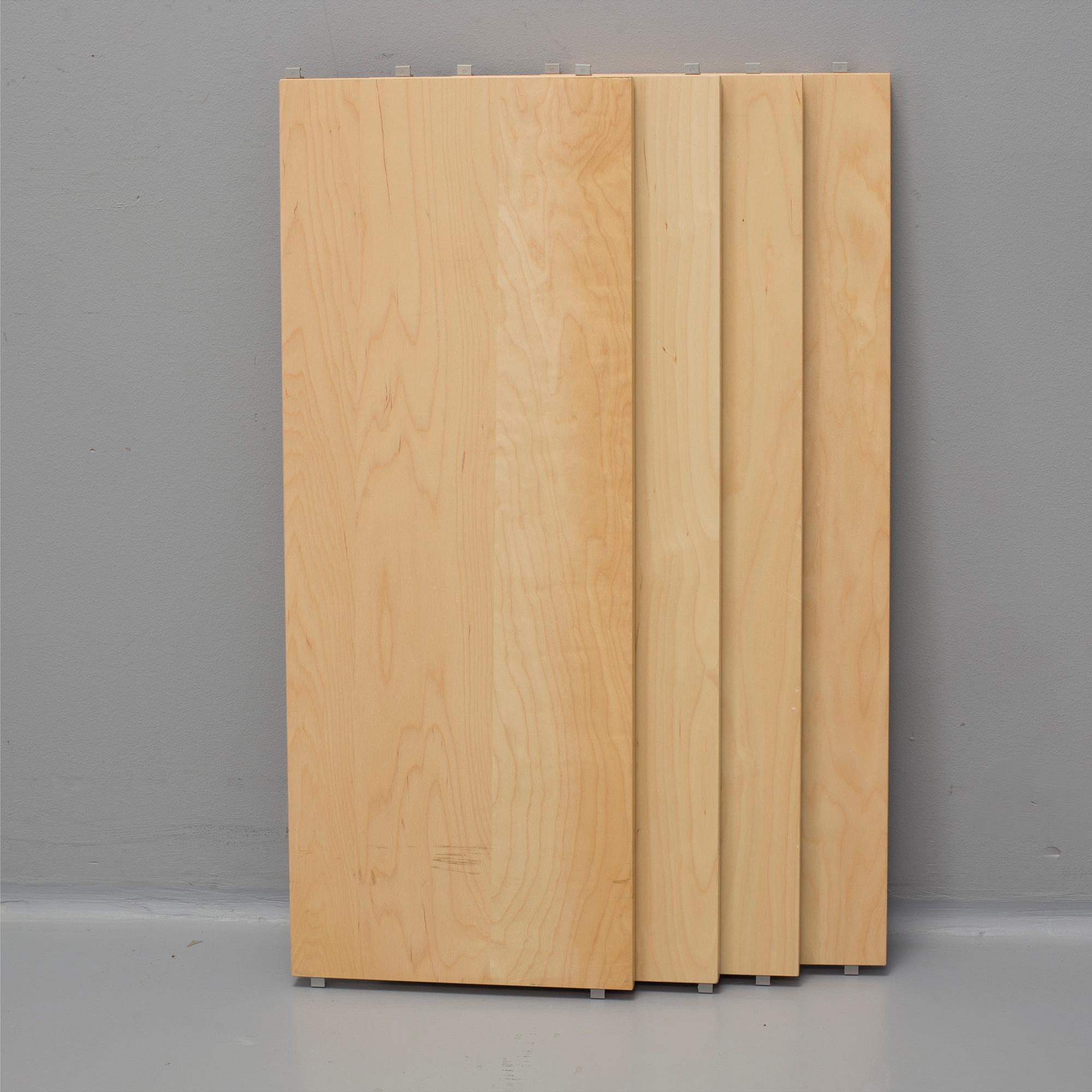 A "String" shelving system by Nils Strinning, about year 2000.