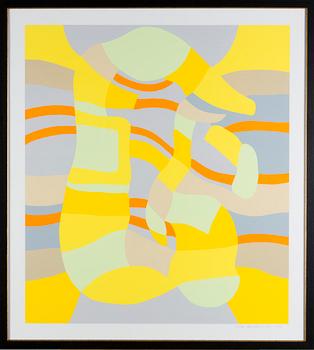 LASSE MARTTINEN, serigrafi, signerad och daterad 1986.