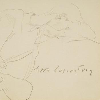 Lotte Laserstein, Resting Traute.