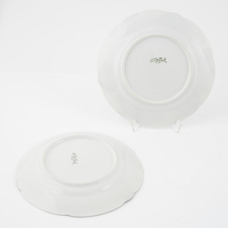 Alf Wallander, 6 + 3 small plates, Art Nouveau, early 20th century.