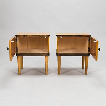 Sängbord / nattduksbord, ett par 1930-tal.