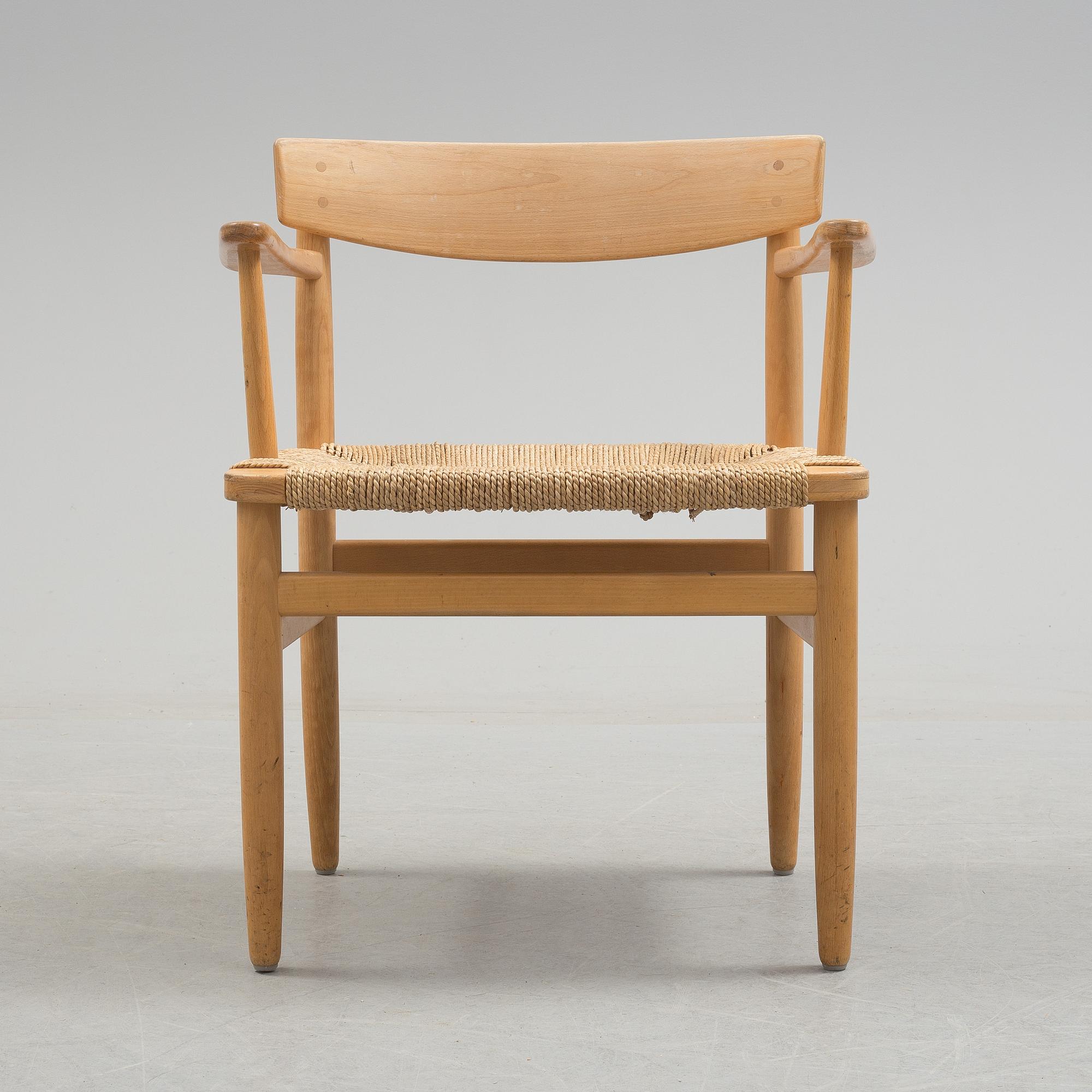 BØRGE MOGENSEN, An 'Öresund' beech armchair from AB Karl Andersson & Söner.
