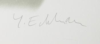 Yrjö Edelmann, "Packed blue and grey heaven".