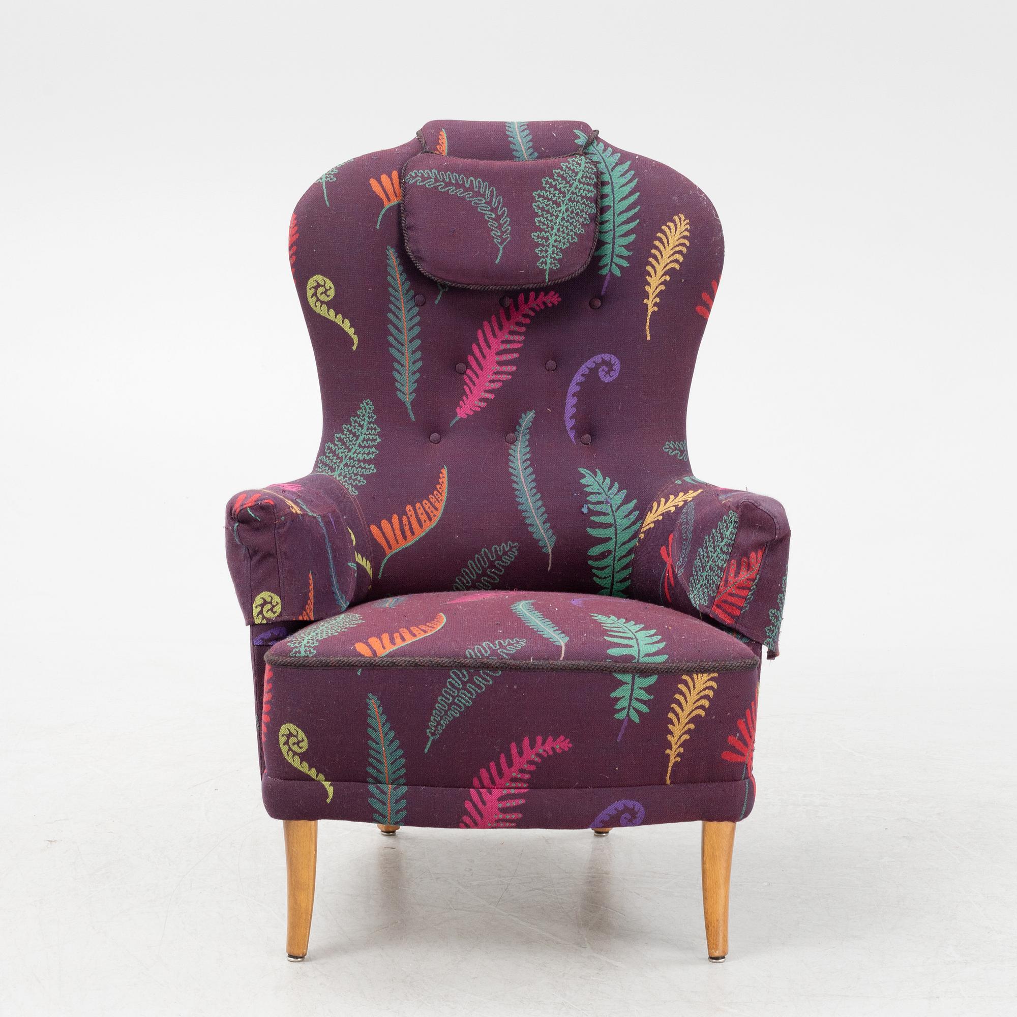 Carl Malmsten, a 'Farmor' armchair, second half of the 20th Century.