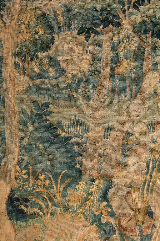 TAPESTRY, tapestry weave, probably Flanders, 17th century. Ca 217 x 271 cm.