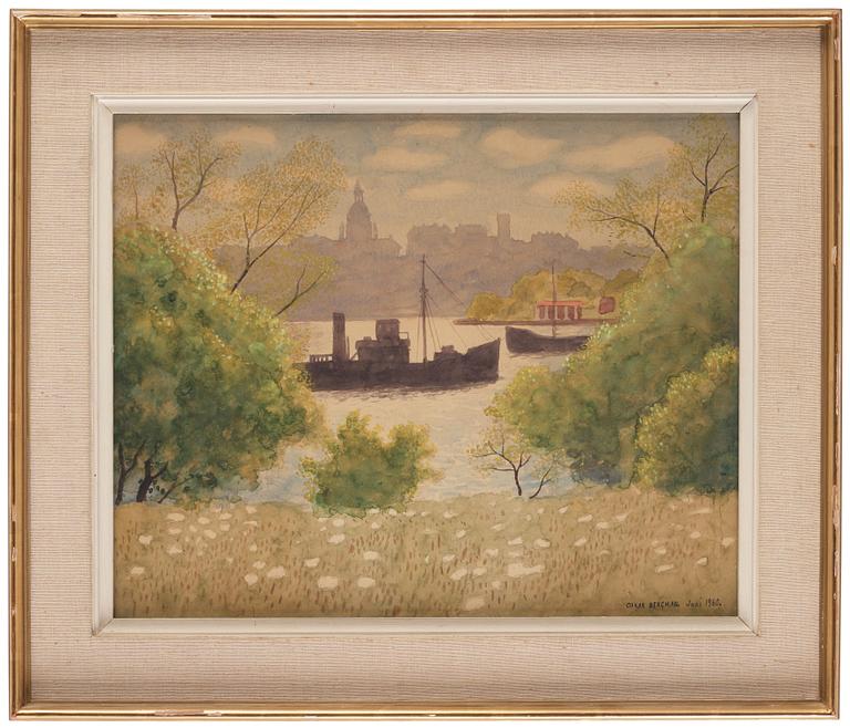 Oskar Bergman, "Från Waldemarsudde".