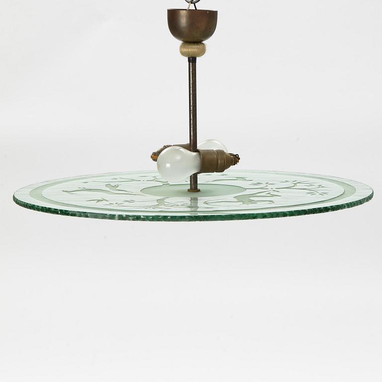 Ceiling lamp, Swedish Grace, 1920s/30s.