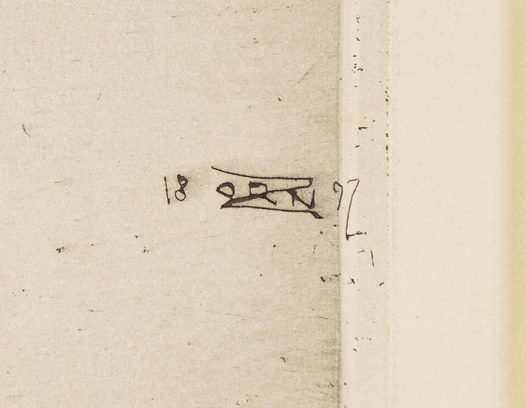 Anders Zorn, "Mrs. Nagel".