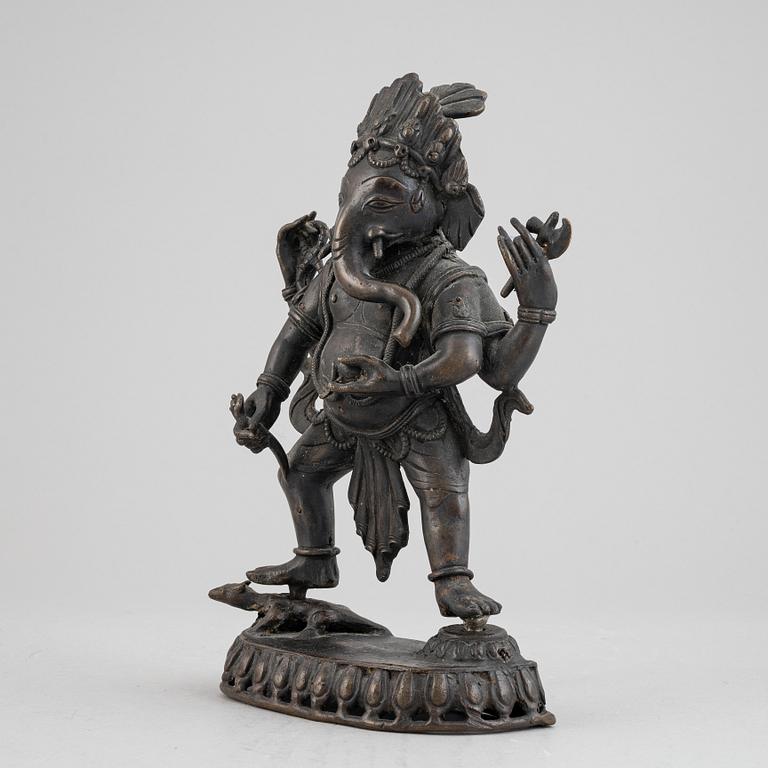 Figur, brons, Indien, troligen 1800-tal.