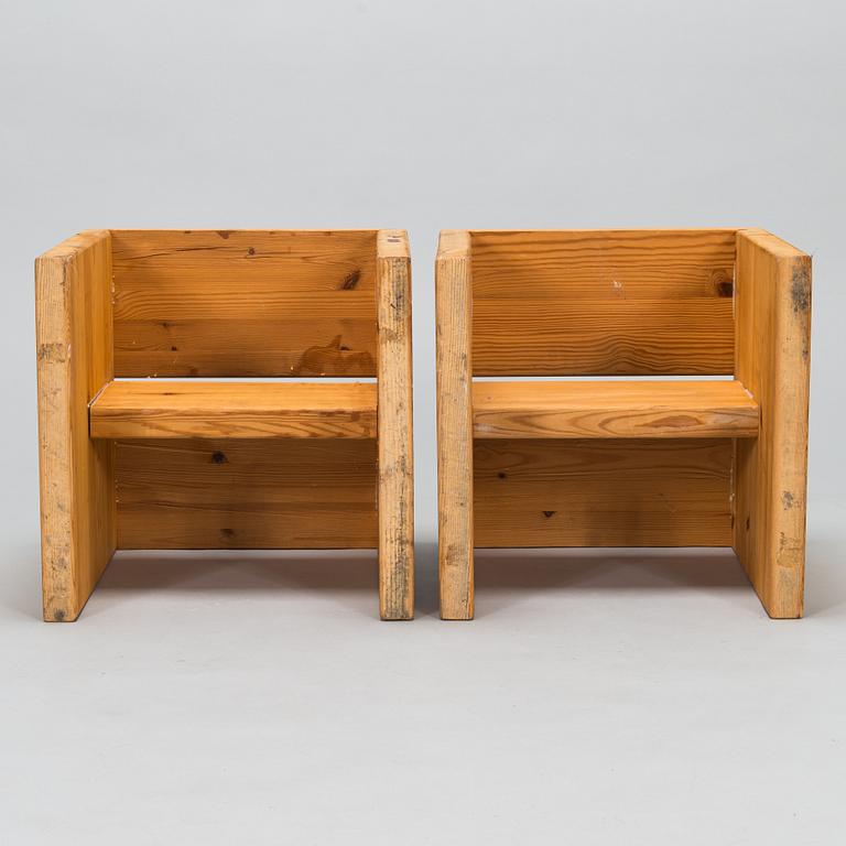 Two stools from the end of 20th century.