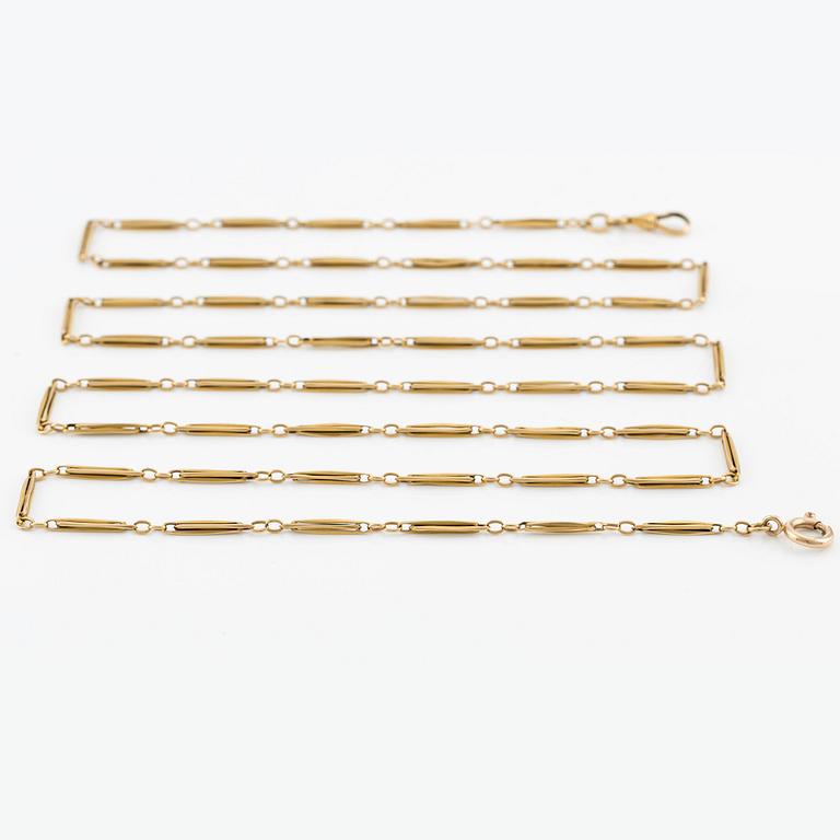 Kedja/Collier, 18K guld.