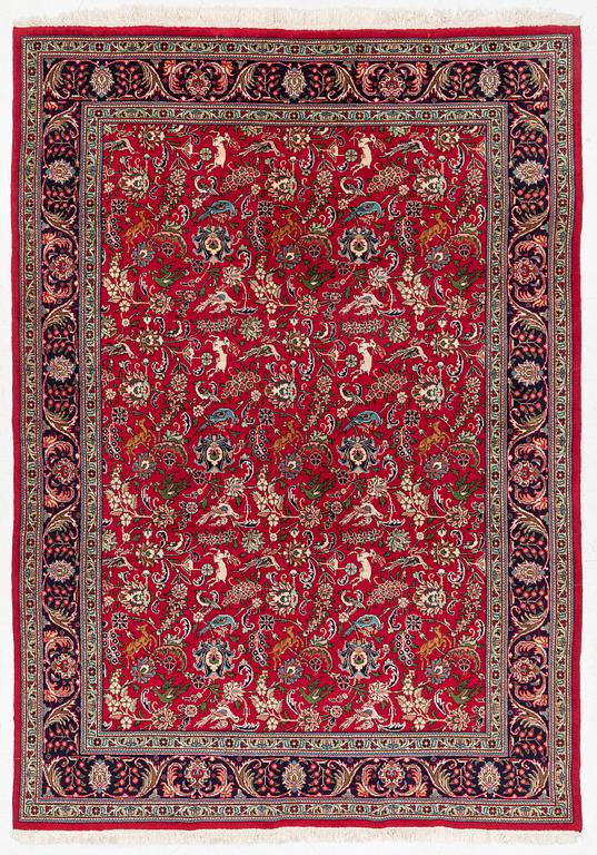 Carpet, Tabriz, approx. 350 x 245 cm.