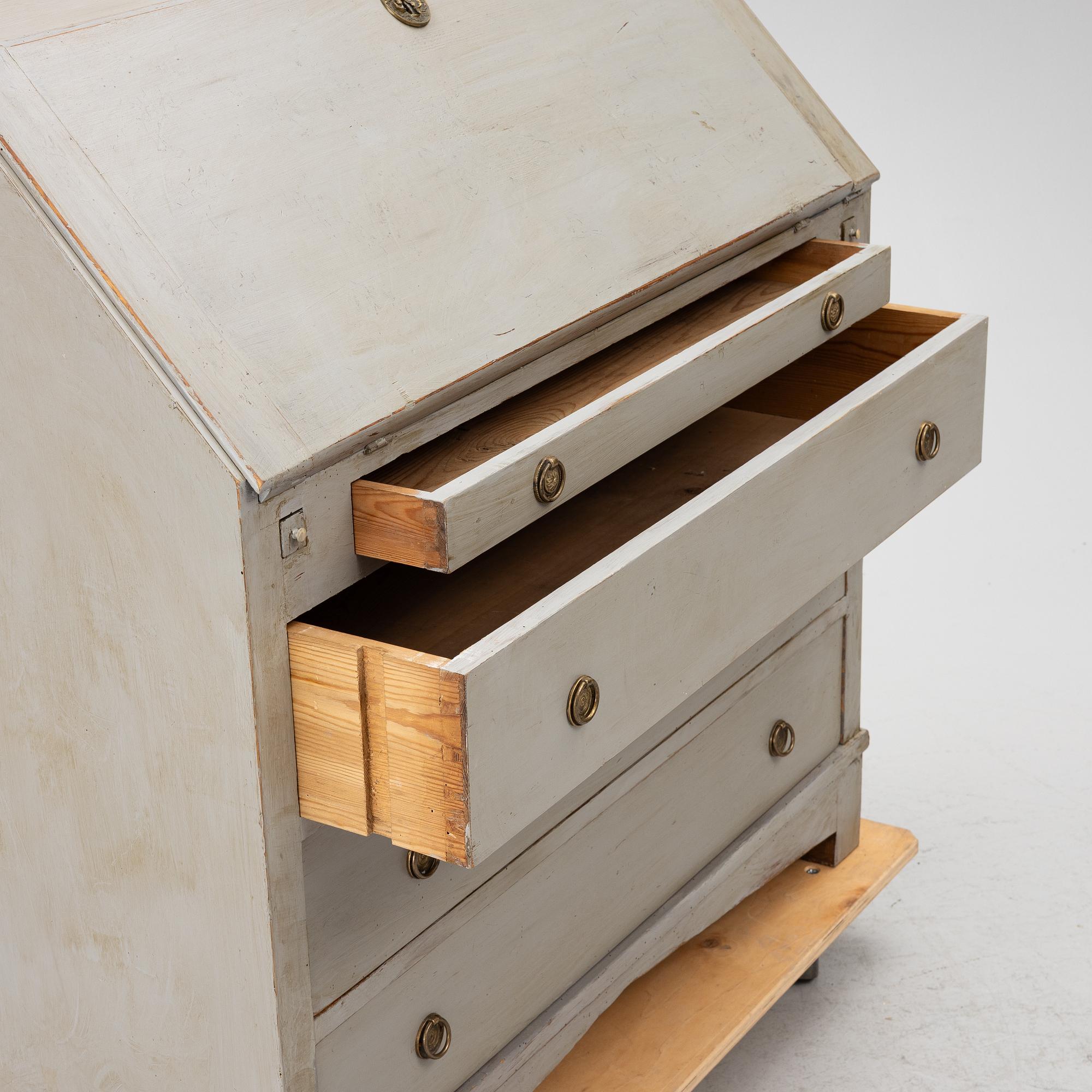 Secretaire, 19th century.