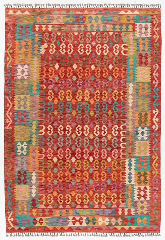 Kilim, modern, approx. 290 x 200 cm.