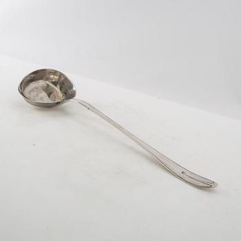 Johan Carlsson, bowl lever, silver, Norrköping, 1836.