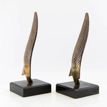 Decorative sculptures 1 pair "Spoon pull Abu".