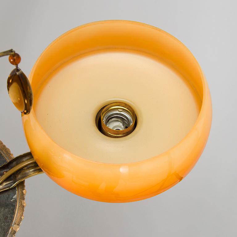 Paavo Tynell, taklampa modell 1253/4, Taito, 1930-tal.