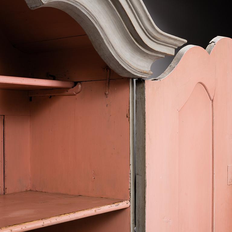 A rococo cabinet.