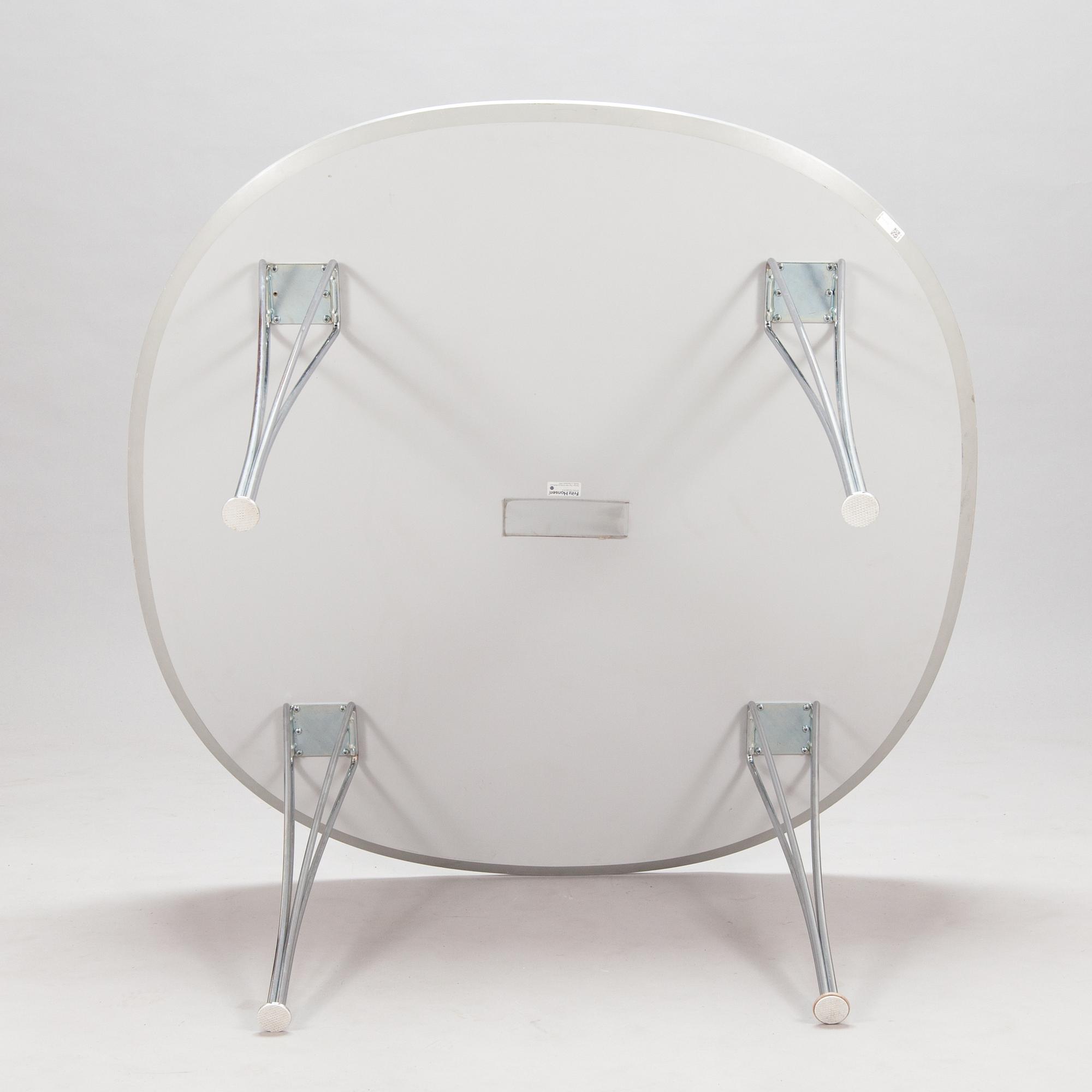 Piet Hein & Bruno Mathsson, matbord, "Superellips", Fritz Hansen, Danmark, 1997.