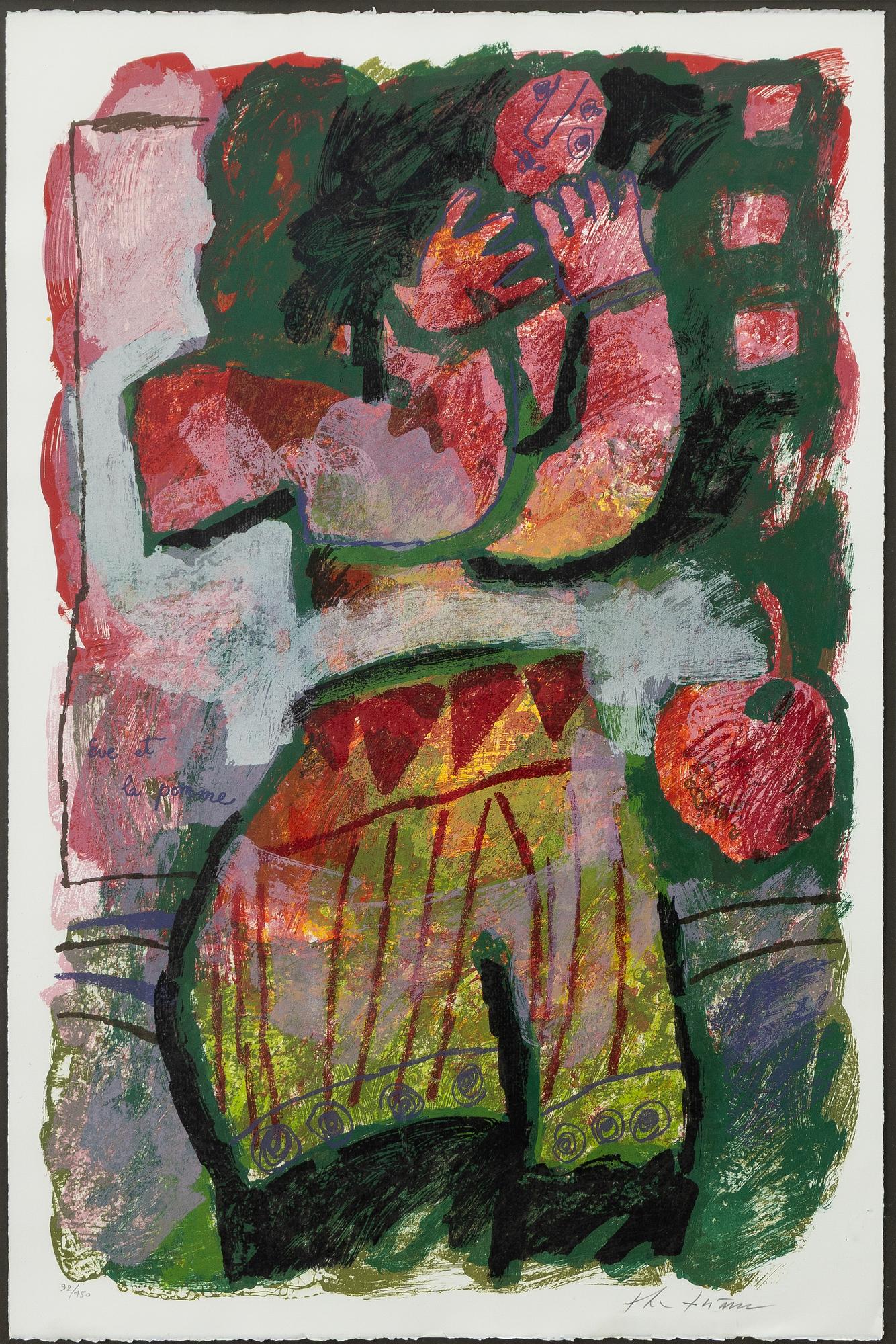 Theo Tobiasse, 'Eve et la pomme'.