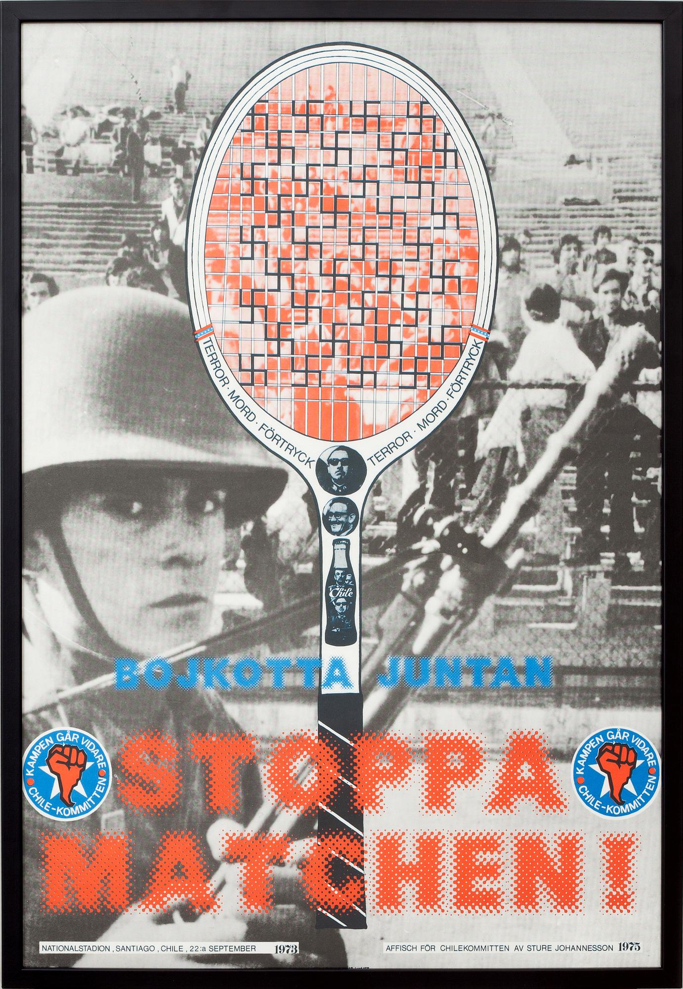 STURE JOHANNESSON, affisch, 1975.