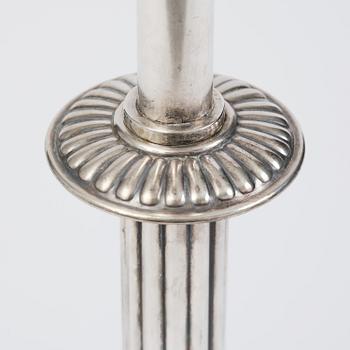 Elis Bergh, a Swedish Grace floor lamp, C.G. Hallberg, Stockholm, 1920s.