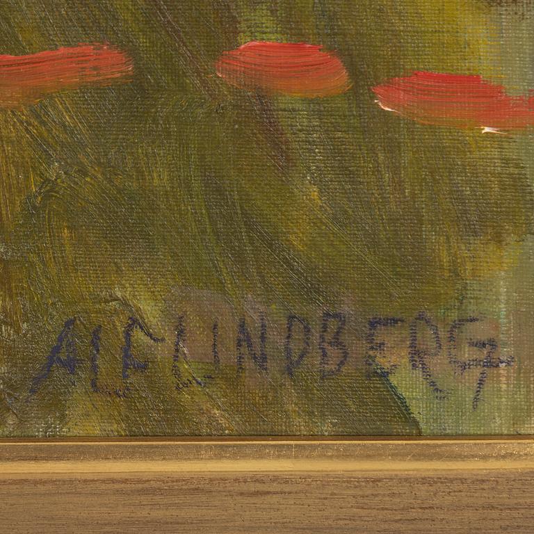 Alf Lindberg, "Utsikt över tak".