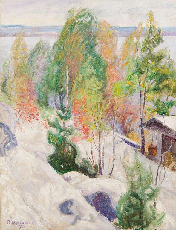 Pekka Halonen, Den första Snön.