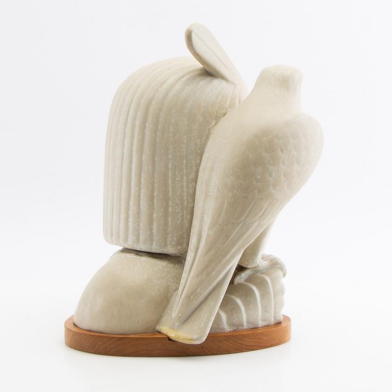 Gunnar Nylund, "Falkeneraren", Rörstrand, 1940-tal.