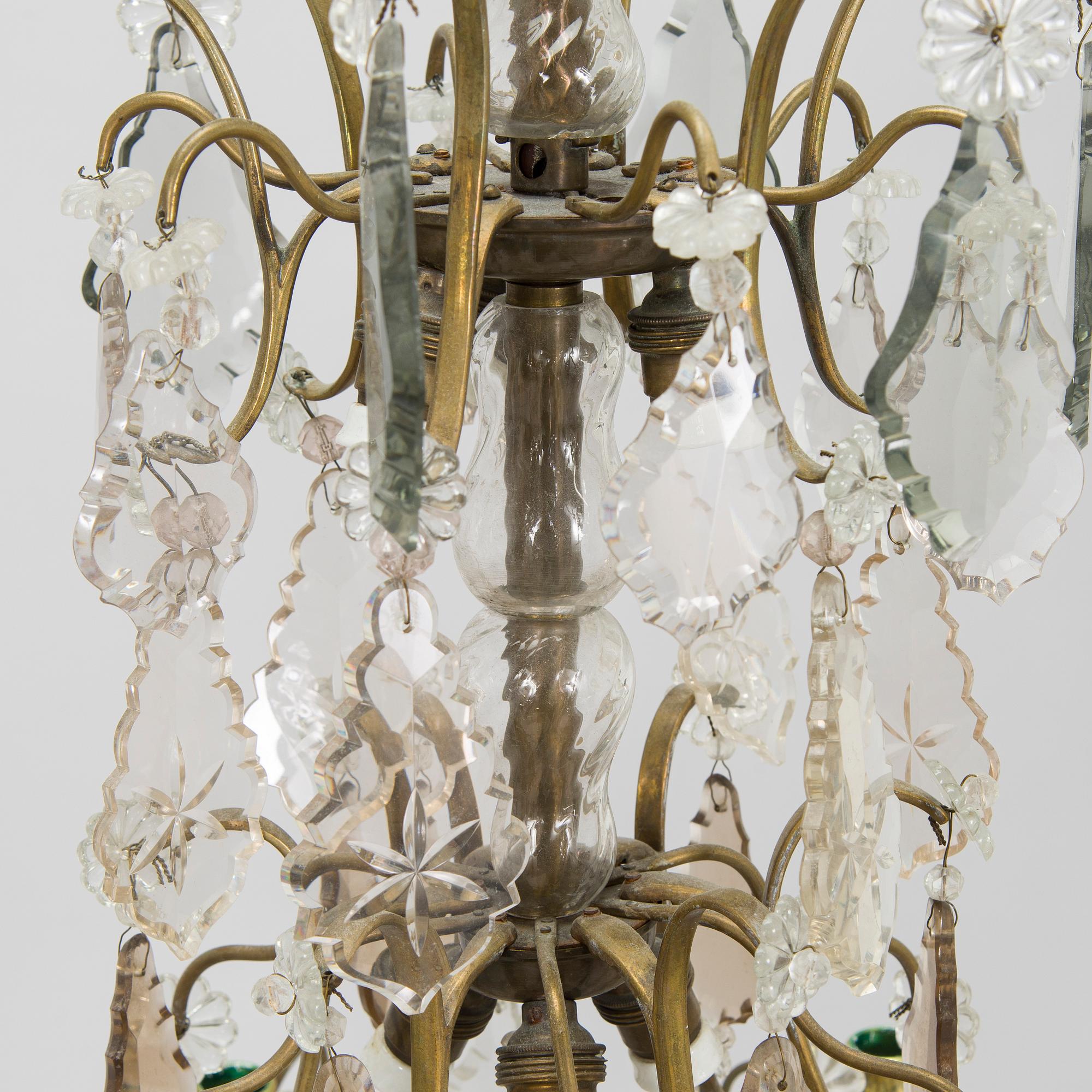 Kattokruunu, 1900-luvun puoliväli.